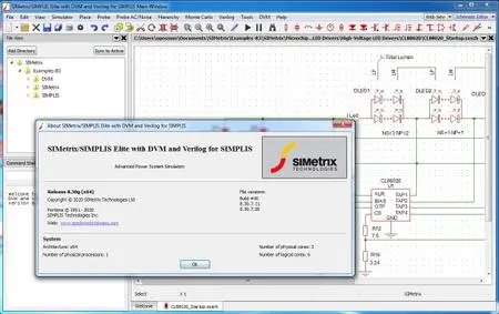 SIMetrix / SIMPLIS 8.3g x64 Update