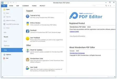 Wondershare PDF Editor 3.8.0.11