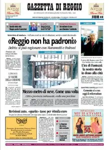 LA GAZZETTA DI REGGIO DEL 20 DICEMBRE 2009