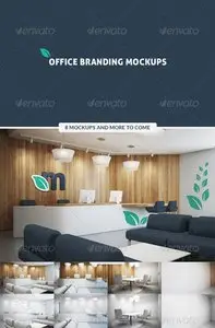 GraphicRiver Office Branding Mockups 7800737