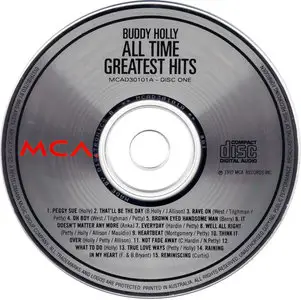 Buddy Holly - All Time Greatest Hits (1992) [MCA Records.]