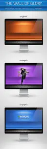 The wall Of Glory .PSD FREE FILE