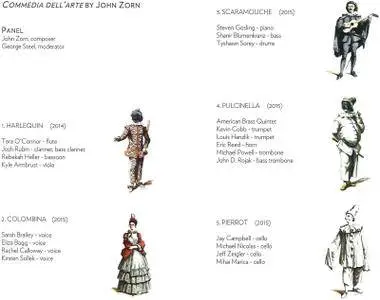 John Zorn - Commedia Dell'arte (2016)