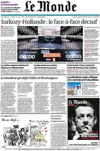 Le Monde et Supplément Argent du Jeudi 3 Mai 2012