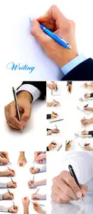 Stock Photo - Writing Hand