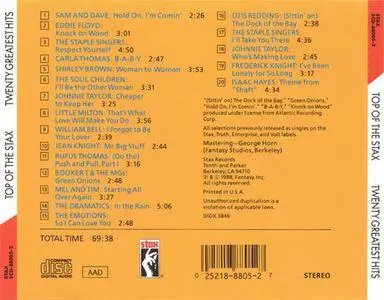 VA - Top Of The Stax: Twenty Greatest Hits (1988) {Stax}