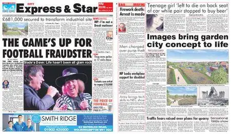 Express and Star City Edition – November 16, 2017