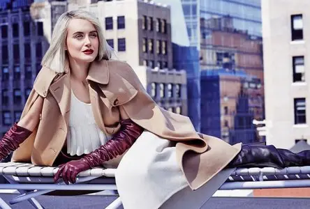 Taylor Schilling by Rachell Smith for Glamour Mexico October 2015