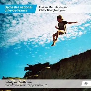 Cédric Tiberghien - Beethoven: Concerto pour piano No. 1 & Symphonie No. 5 (2018) [Official Digital Download]