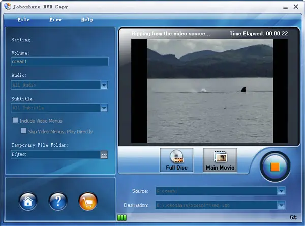 Joboshare DVD Copy 2.7.8.0205