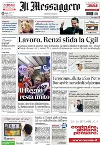 Il Messaggero (20-09-14)