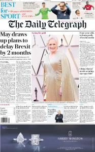 The Daily Telegraph - February 25, 2019