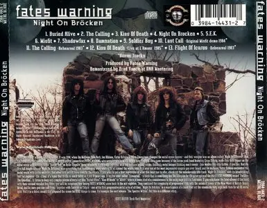 Fates Warning ‎– Night On Bröcken (1984) [Remastered 2002]