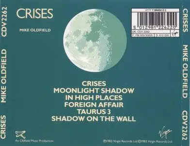 Mike Oldfield - Crises - 1983 - (320 Kbps)