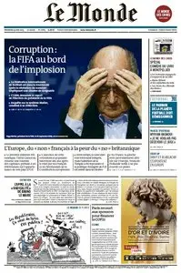 Le Monde du Vendredi 29 Mai 2015