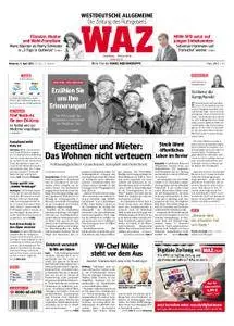 WAZ Westdeutsche Allgemeine Zeitung Hattingen - 11. April 2018