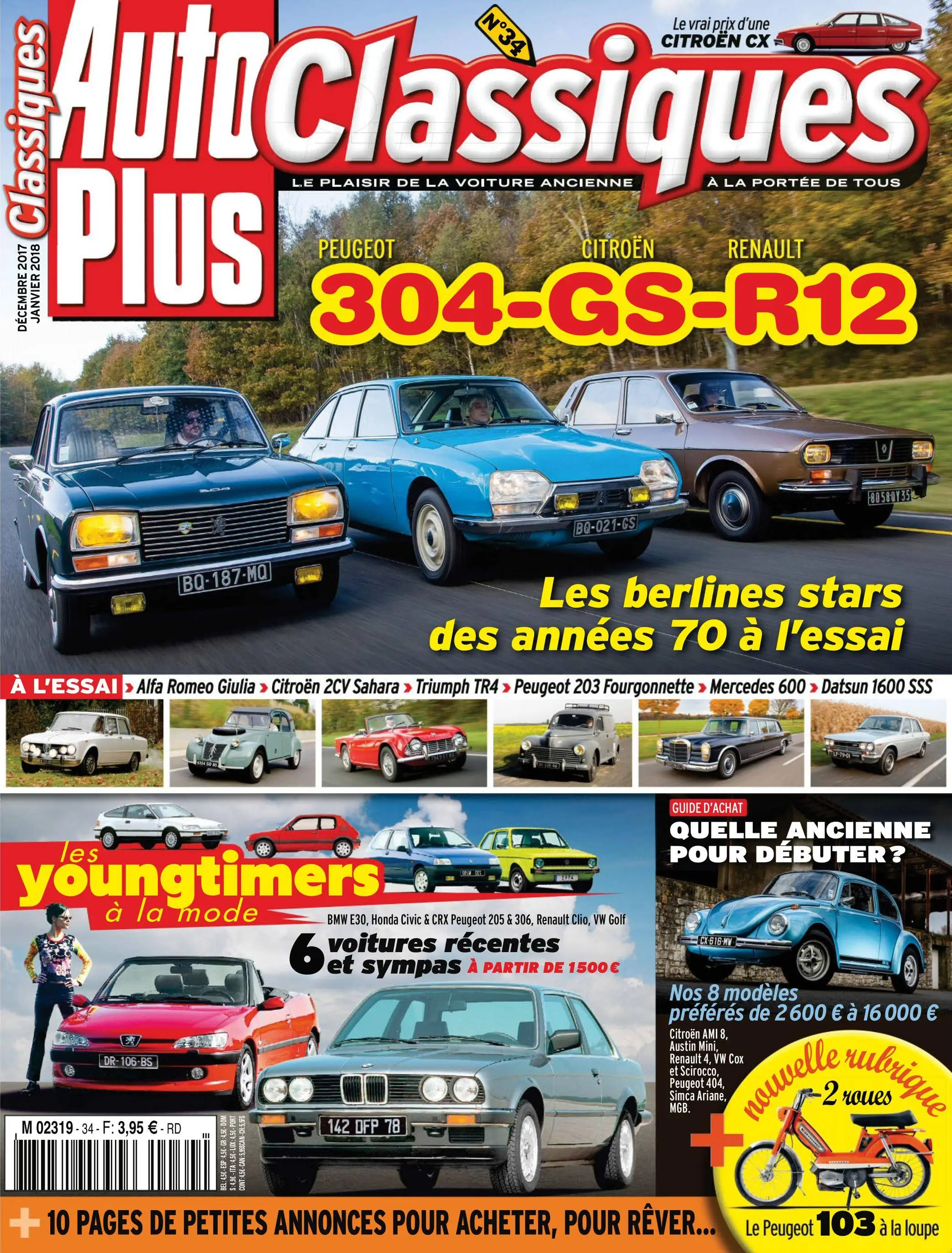 Auto Plus Classiques - décembre 2017