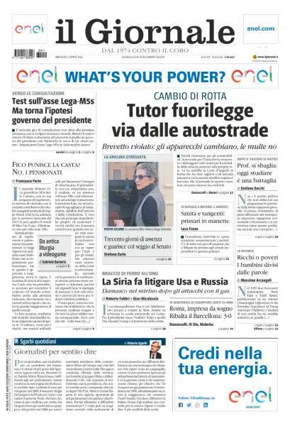il Giornale - 11 Aprile 2018