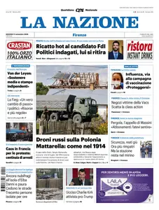 La Nazione Firenze - 11 Settembre 2025