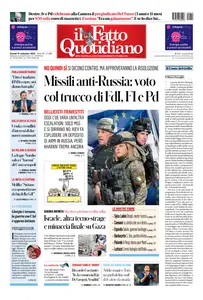 Il Fatto Quotidiano - 19 Settembre 2024