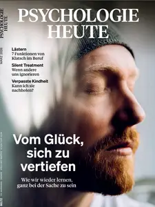 Psychologie Heute - März 2026