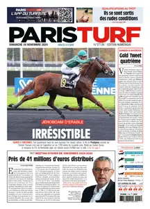 Paris Turf - 24 Novembre 2024