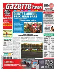 La Gazette des Courses - 8 Septembre 2025