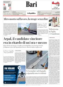 la Repubblica Bari - 20 Agosto 2025