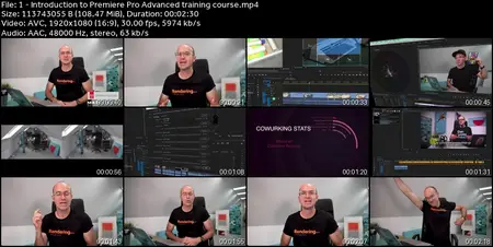 Adobe Premiere Pro CC – Advanced Training Course