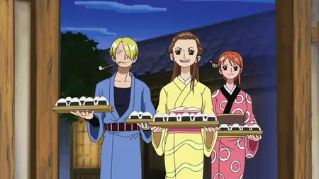 One Piece (1999 S13E26 Special Historical Arc Destroy! Thriller Companys Trap Koten Gars