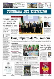 Corriere del Trentino - 13 Maggio 2025