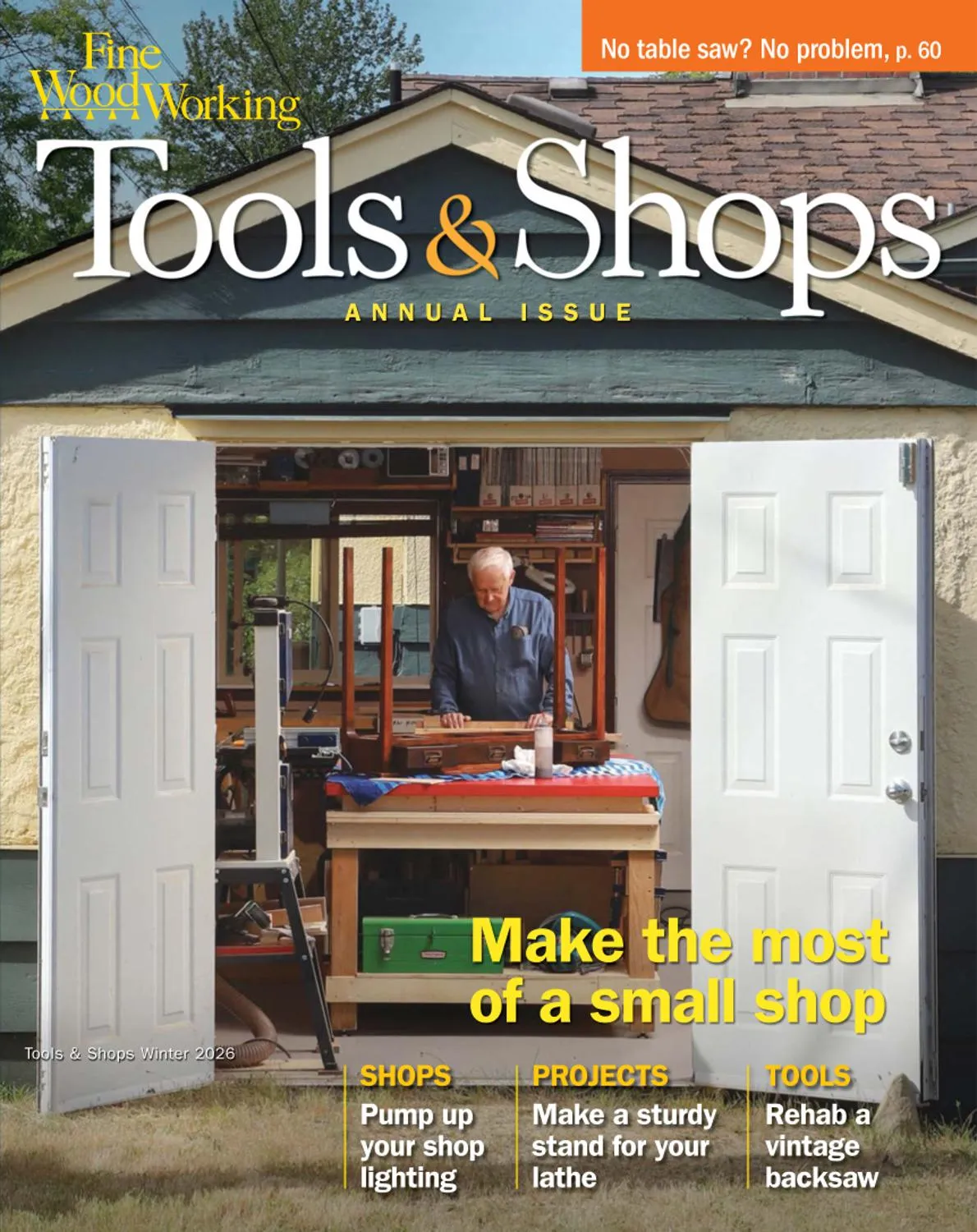 Fine Woodworking - Tools & Shops - Winter 2026