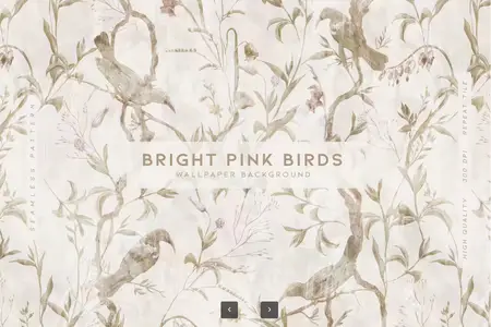 EE - Bright Pink Birds QM43CUE