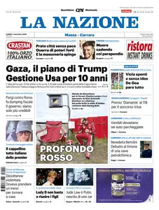 La Nazione Massa Carrara - 1 Settembre 2025