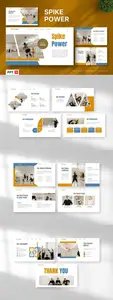 Spike Power - Volleyball Powerpoint 7CU64KQ