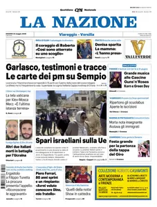 La Nazione Viareggio Versilia - 22 Maggio 2025