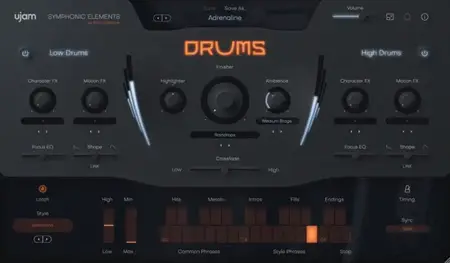 UJAM Symphonic Elements DRUMS v1.2.1
