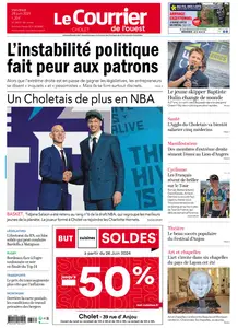 Le Courrier de l'Ouest Cholet - 28 Juin 2024