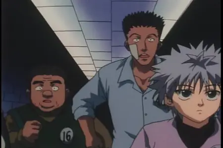 Hunter x Hunter (1999 S01E17 017 Three People x Five People x Last Choice judo