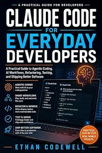 Claude Code for Everyday Developers: A Practical Guide to Agentic Coding, AI Workflows, Refactoring, Testing, and Shipping