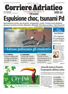 Corriere Adriatico Pesaro - 2 Novembre 2025