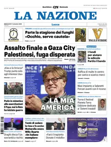 La Nazione Lucca - 17 Settembre 2025