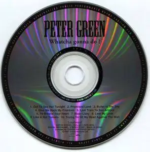 Peter Green - Whatcha Gonna Do? (1981) {1997, Japan 1st Press}