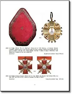 THE NEW YORK SALE Auction XIX Russian Orders, Medals and Badges