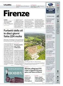 la Repubblica Firenze - 9 Dicembre 2017