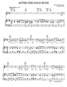 After the gold rush - Neil Young (Piano-Vocal-Guitar)