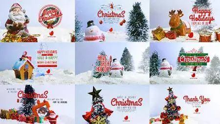 10 Miniature Christmas Wishes - Project for After Effects (VideoHive)