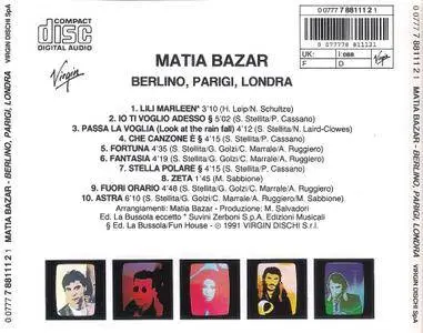 Matia Bazar - Berlino, Parigi, Londra (1982) {1991, Reissue}