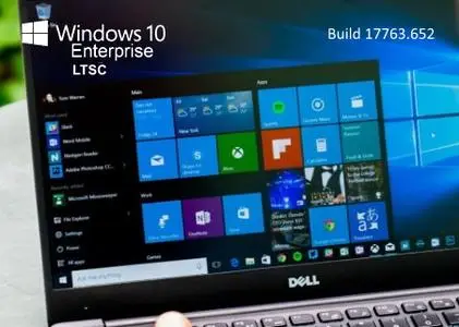 Windows 10 Enterprise LTSC 2019 version 1809 Build 17763.652