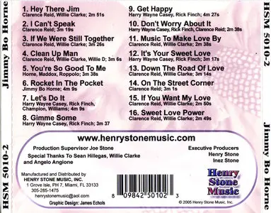 Jimmy ''Bo'' Horne - The Legendary Henry Stone Presents... (2005) {Henry Stone Music} **[RE-UP]**